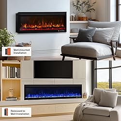 Oxhark Flame Smart 42 Inch Wall Mounted and