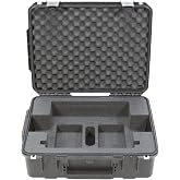 SKB Cases 3i-2015-7DMP iSeries Roland SPD-SX Multi Pad Case, Ultra High-strength Polypropylene Copolymer Resin, Molded-in Hinge, Trigger Release Latch System, Stainless Steel Locking Loops