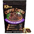 YouChews Caffeine Chew - 100mg Caffeine from Guarana Seed & Kona Coffee - Natural Ingredients, Low Sugar, Long Lasting Energy Supplement for Workouts, Running & Gaming (30 Chews)