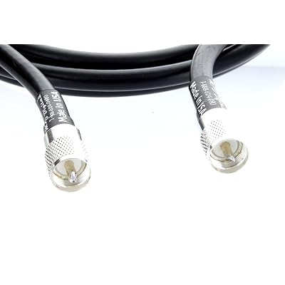 MPD Digital lmr400UF-pl259-uhf-1 Ultra Flex Coaxial Cable Jumper with Male Connectors and MPD Digital, 1