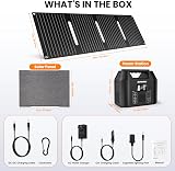 SinKeu 96Wh Portable Power Station with 40W Solar Panel LiFePO4 Backup Power view 8