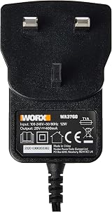 WORX WA3760 18V Battery Charger for All Worx PowerShare 20V Tool Range view 5
