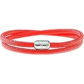 Wind Passion - Paracord Mens Bracelet - Bracelet for Women - Rope Bracelet String With Magnetic Clasp - Wrist Surfer Bracelet - Handmade Surfer Magnetic Bracelets - Sturdy & Waterproof