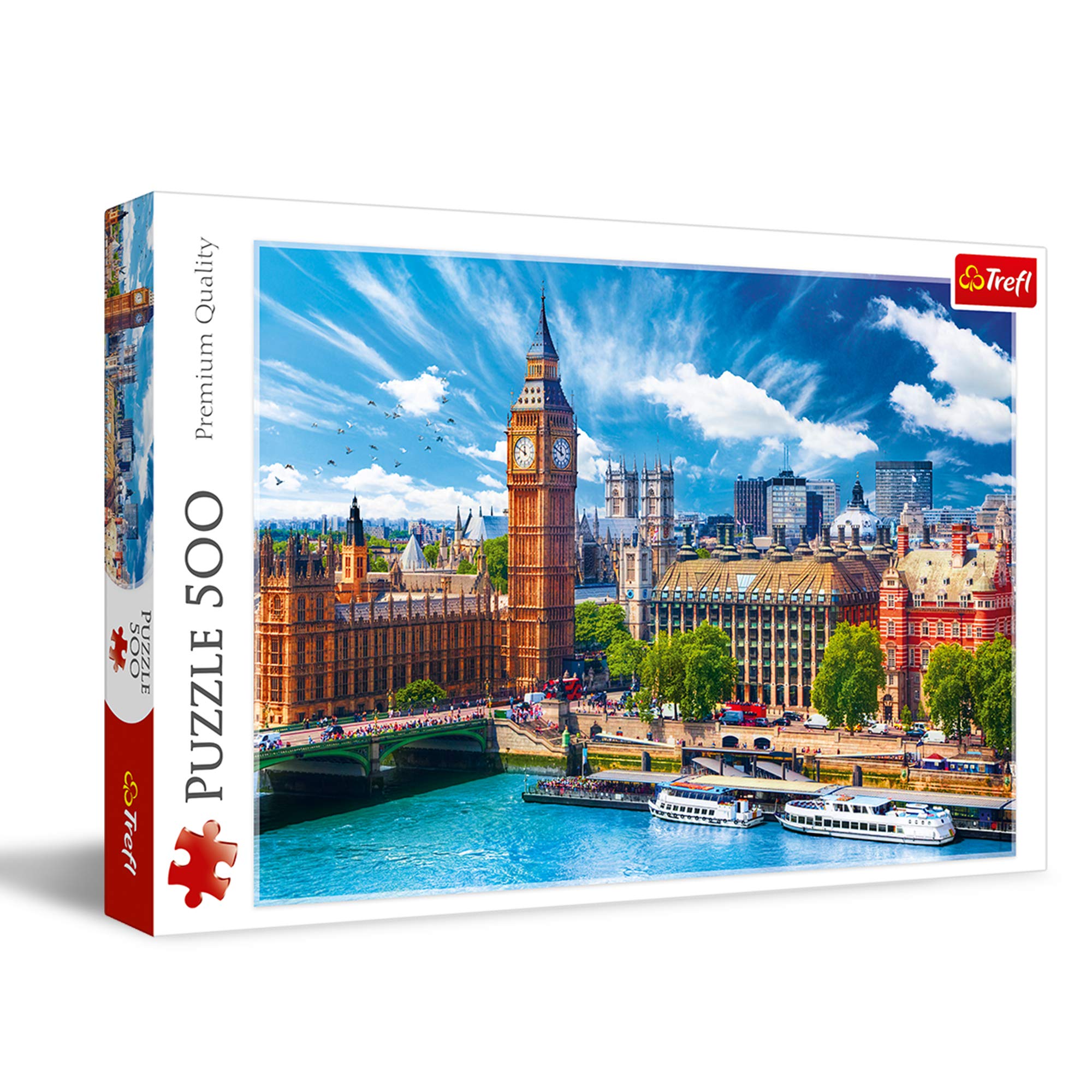 Trefl 916 37329 EA 500pcs Sunny Day in London, Coloured