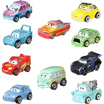 Disney Cars Mini Racers 3-Pack: Lightning McQueen, Vitoline #24