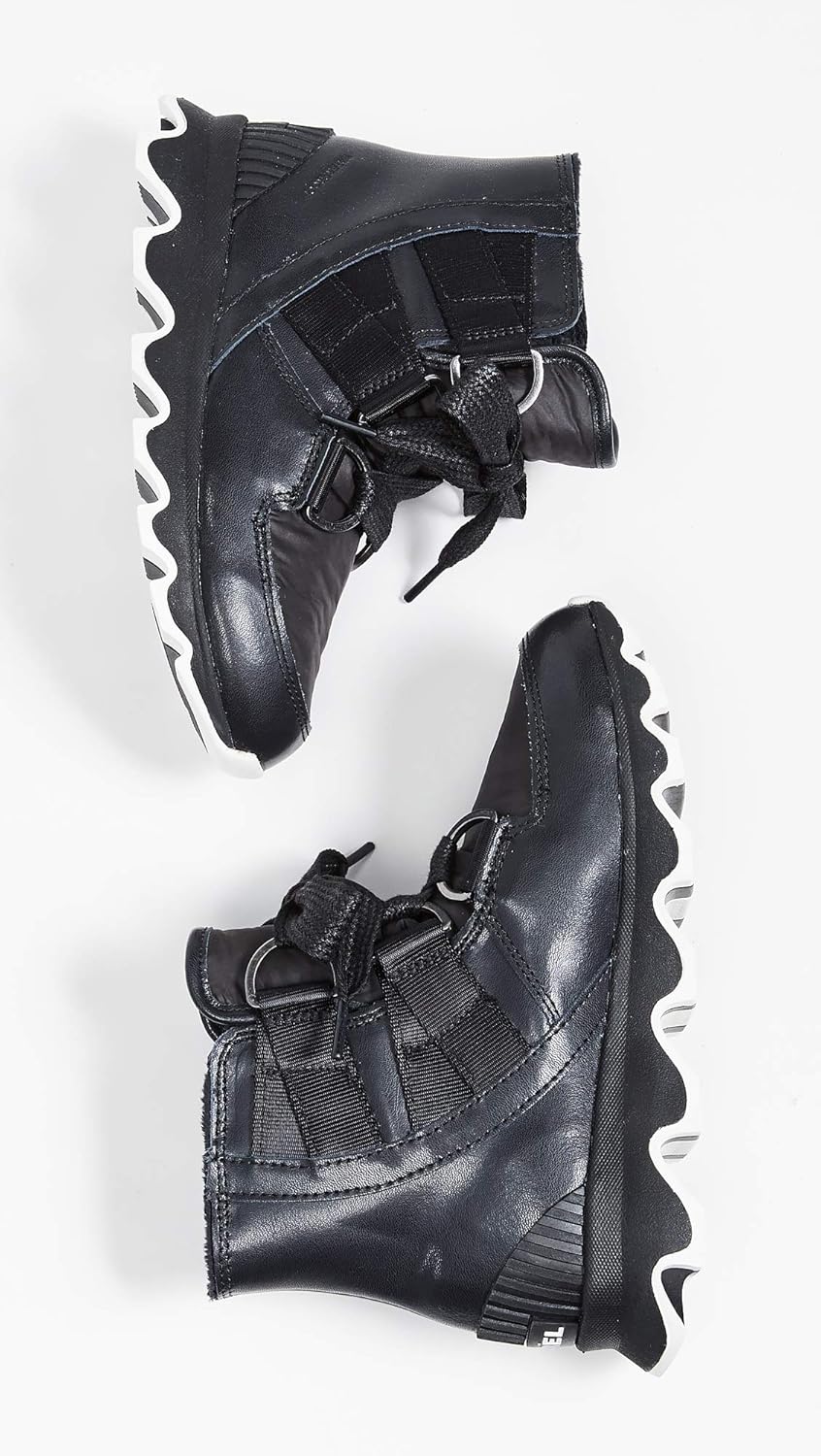 kinetic short lace up booties