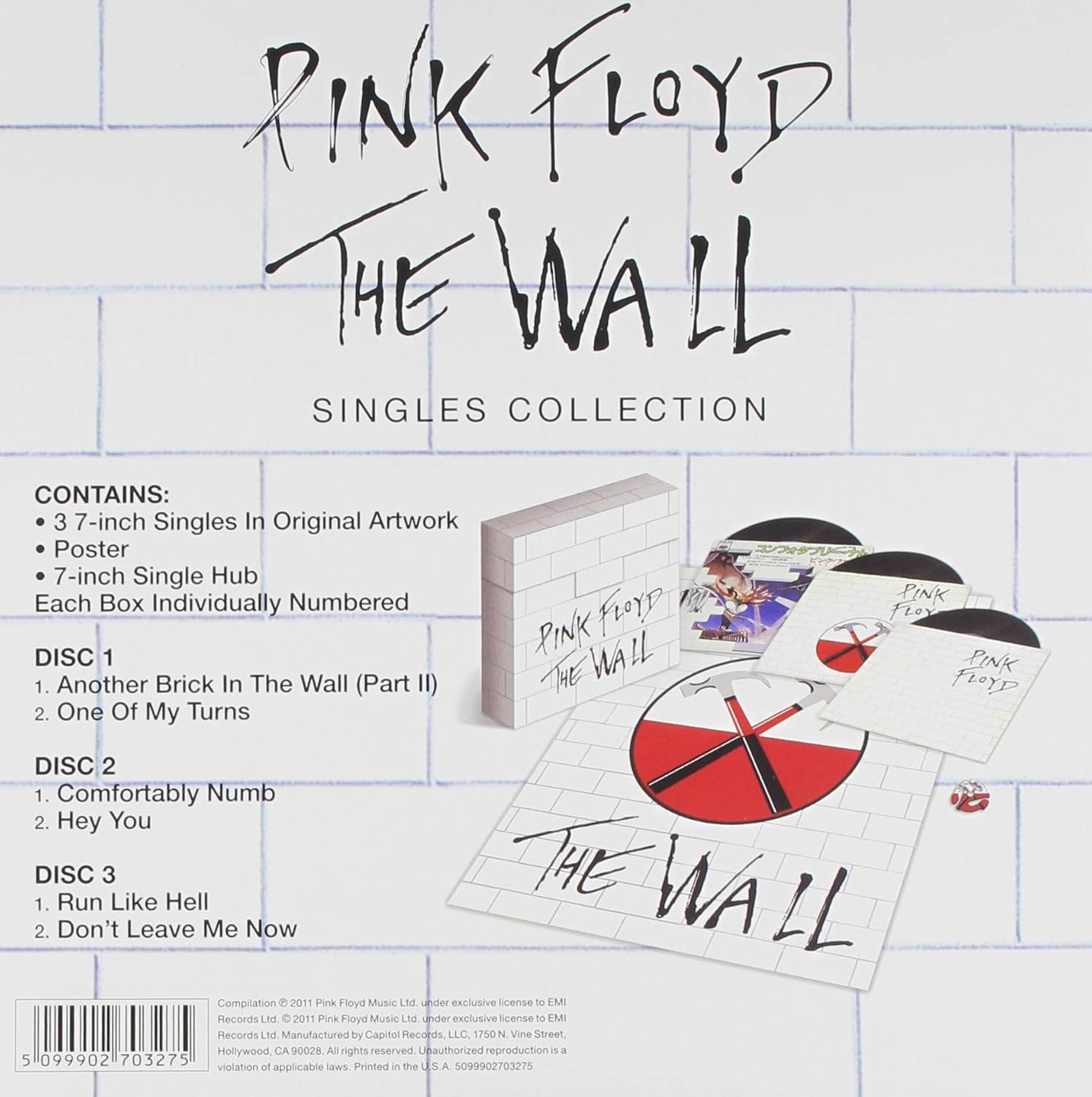 Pink Floyd Wall Singles Box Amazon Com Music