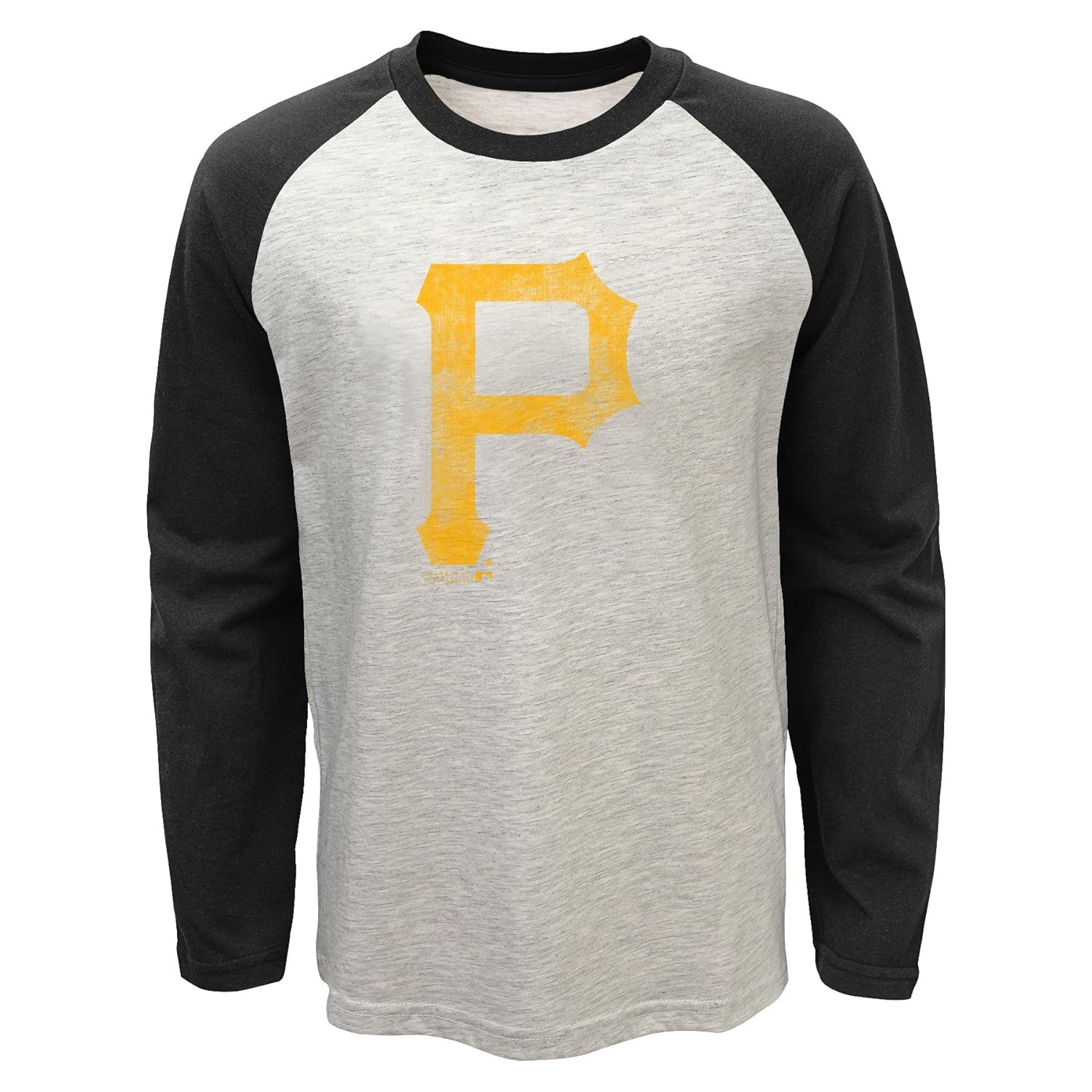 MLB Pittsburgh Pirates Youth Boys 820 Long Sleeve Raglan