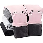 IRELIA Winter Girls Cotton Fleece Lined Leggings Pants
