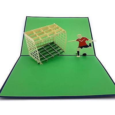 Buy Perfect Soccer Fan Gift 3d Pop Up Soccer Player Card Ideal For Tournament Winners Uefa Champions League Barcelona Real Madrid Manchester United Psg Juventus La Galaxy Beckham Cristiano Ronaldo Fans