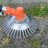 BGTOOL 6 inch Rotary Weed Brush Joint Twist Knot