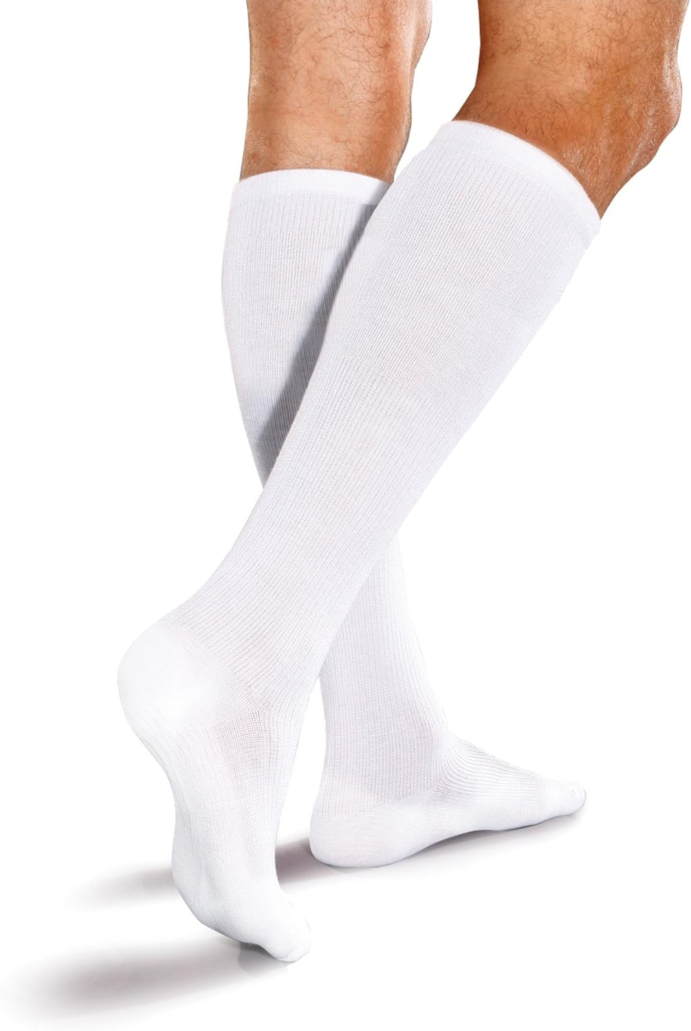 Max Compression 3035 mmHg Medical Socks for Men, White