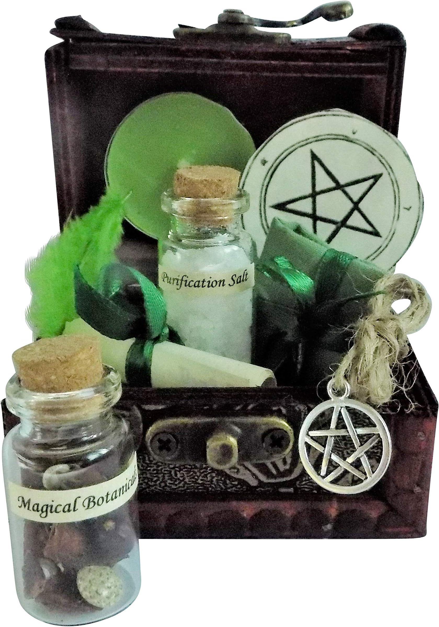 Yule Wealth Spell Chest Pagan Solstice Wicca Witch