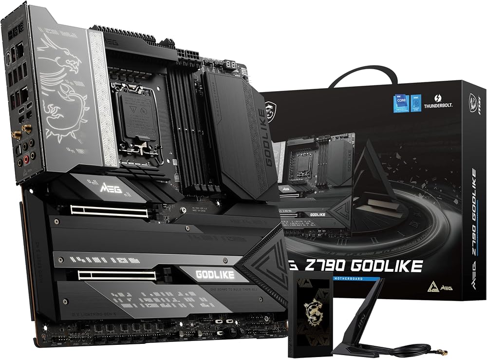 MSI MEG Z790 GODLIKE Motherboard E-ATX LGA 1700 DDR5 PCIe 5.0 Wi-Fi 6E