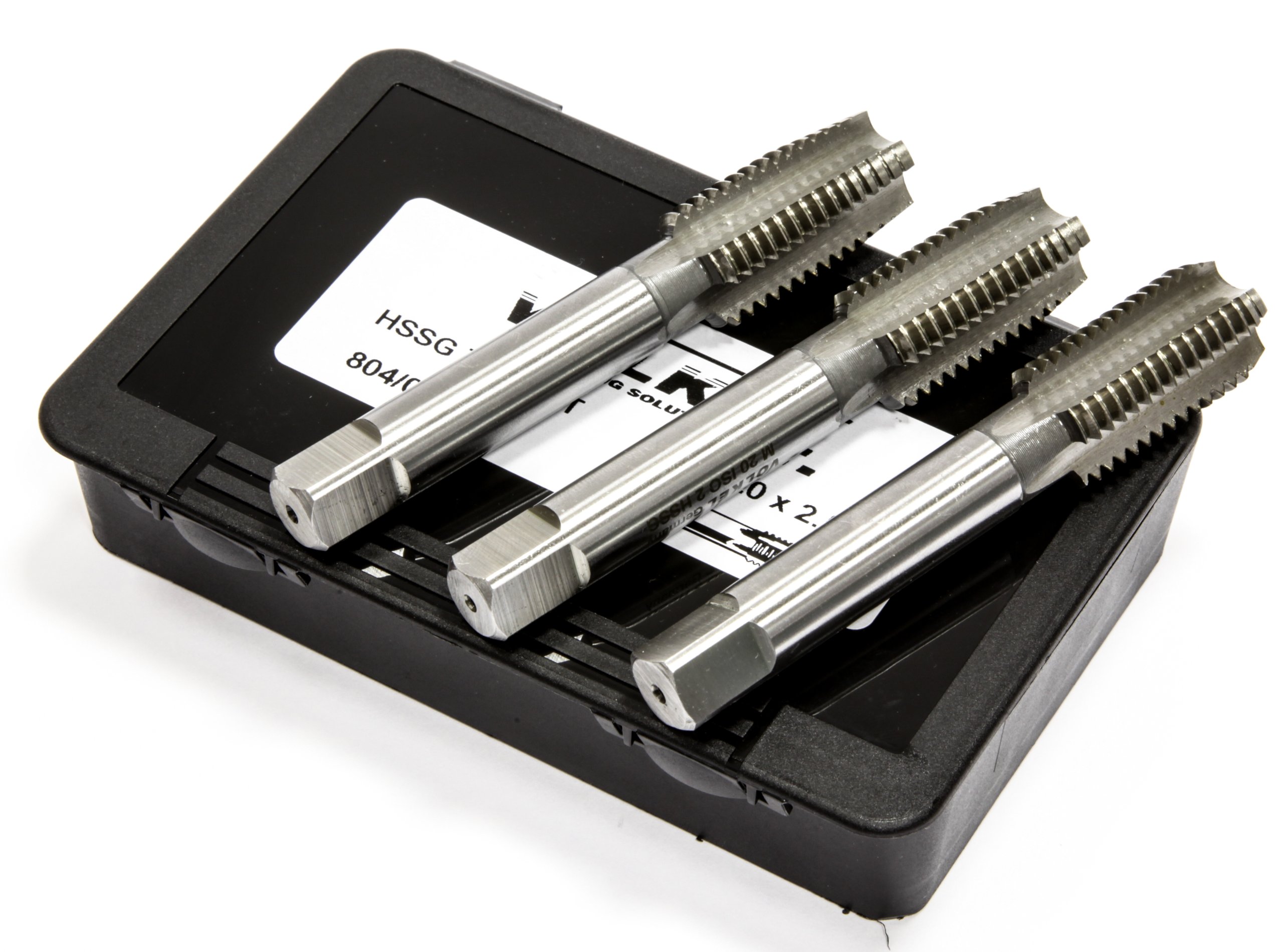 Volkel 804/066S 20mm x 2.5 HSS Tap (Set of 3)