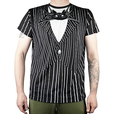 white christmas dresses The Nightmare Before Christmas Jack Skellington Uniform Halloween Cosp –  Coshduk main image 1