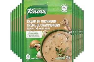Knorr Soup Mix for a quick delicious soup or flavour boost Cream of Mushroom with sustainably grown mushrooms 71 g 12 count