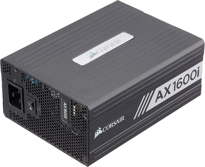 Corsair AX1600i 1600W 80+ Titanium Digital Modular ATX PSU Power Supply
