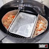 Weber Aluminum Drip Pans Small 22 x 15.3 x 3.6 10 Pieces view 2