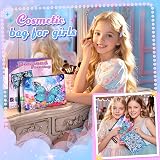 Flnlano Diamond Art Bag Craft Kit for Girls 6-12 Travel Storage Gift view 4