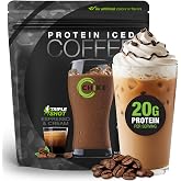CHIKE Triple Shot Espresso &amp; Cream Protein Iced Coffee, 20 G Protein, 3 Shots Espresso, 1 G Sugar, Keto Friendly and Gluten Free, 14 Servings (15.8 Ounce)&hellip;