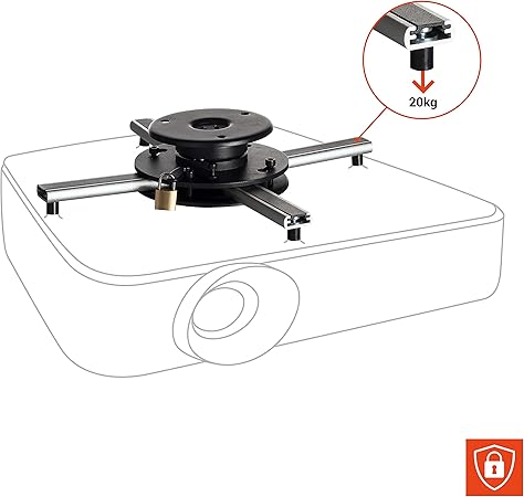 celexon proyector Montaje en Techo Universal PS Ultraflat: Amazon ...