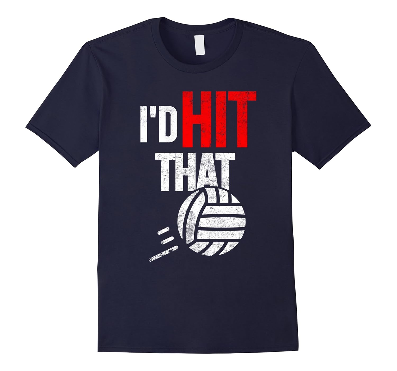 I'd Hit That Volleyball T-Shirt-Rose