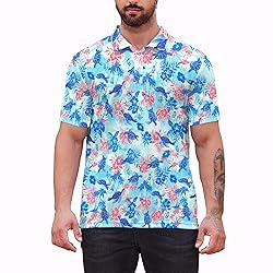 Xdceu Turtle Polo Shirt for Men Men's Turtle Print