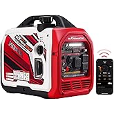 maXpeedingrods 4000 Watt Inverter Generator Portable, Bluetooth® App Remote Data Monitor, RV Ready, Gas Powered Generator wit
