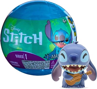Mash'Ems Lilo & Stitch Disney Squishy Figures Collectible Toy Styles Vary
