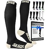 SB SOX Compression Socks for Men & Women (20-30 mmHg) - Best Support Stockings for Travel, Medical, and Sports - Perfect for Everyday Wear