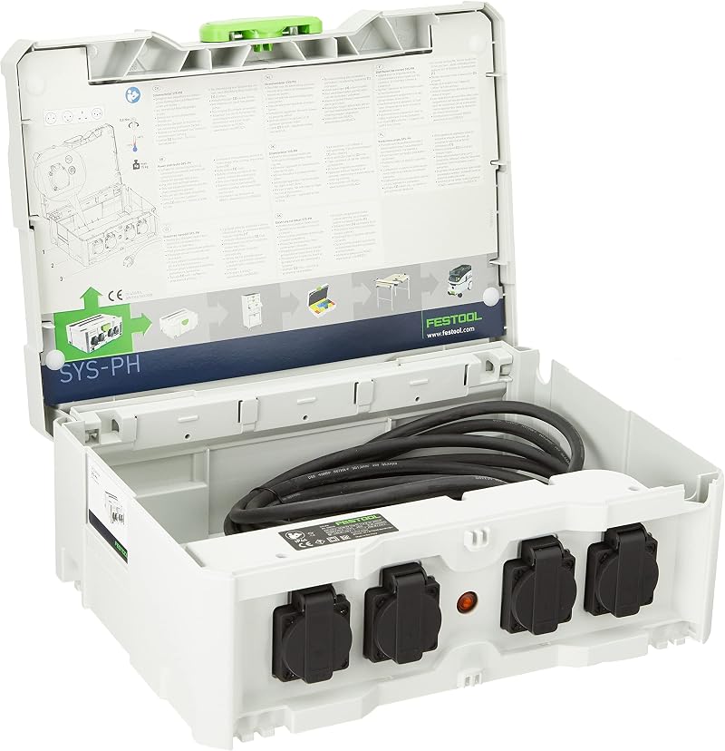 Festool 200234 SYS-PowerHub SYS-PH GB Power Distributor 10m Cable SYSTAINER