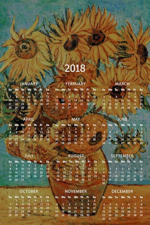 Amazon Com Poster Foundry Vincent Van Gogh Vase With Twelve