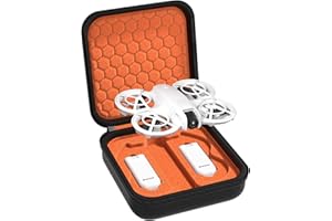 ProCase Carrying Case for DJI Neo 2, Hard Shell Portable Travel Shockproof Organizer Cover for Neo 2 Drone and Batteries (Cas