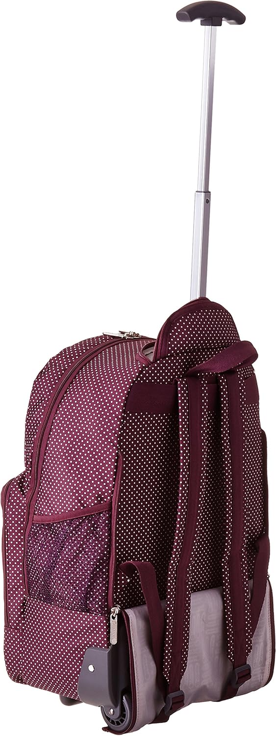 lesportsac luggage rolling backpack