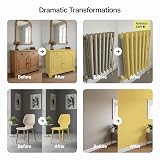 Hemway Chalk Paint Custard Yellow 1L Matt Finish Furniture & Walls view 5