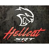 Dodge Hellcat SRT Metal Wall Sign 16" x 12.5" Made in the USA