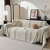 Akpgq Boho Non Slip Covers Sofa Covers for 3 Cushion Chenille Dog Pet Couch Protector Washable Anti-Slip Sectional Couch Cover Tassels L Shaped Sofa Cover