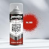Jenolite Directorust Satin Spray Paint Cardinal Red 400ml Direct To Rust view 6