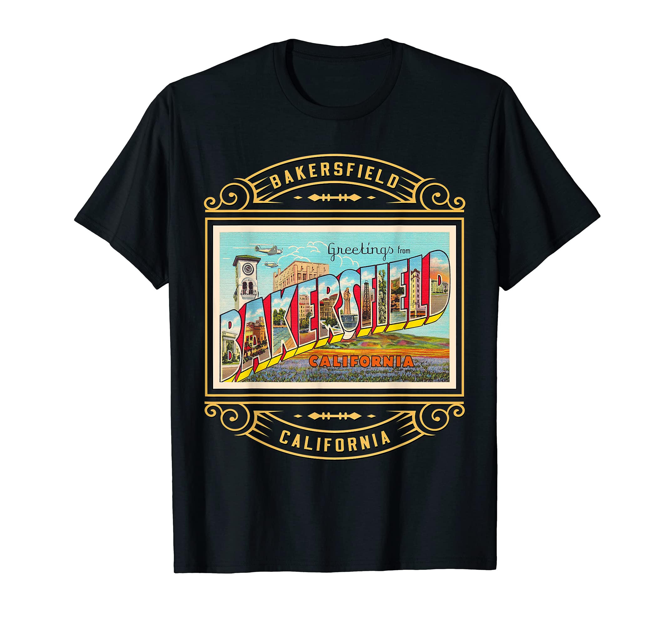 Bakersfield California CT01 T-Shirt