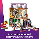 LEGO Friends Music Shop & Apartment 42653 with 3 Mini Dolls & Corgi view 5
