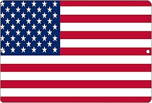Rogue River Tactical USA American Flag Metal Tin Sign Wall Decor Man Cave Bar US United States Old Glory