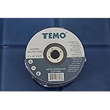 TEMO 25 pc 4 Inch Metal and Stainless Cutting Wheel, 0.045 Inch Thickness 5/8 Inch Arbor