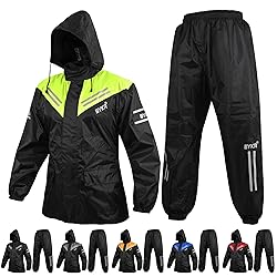 BYKR Waterproof Outdoors Motorcycle Rain Suits for