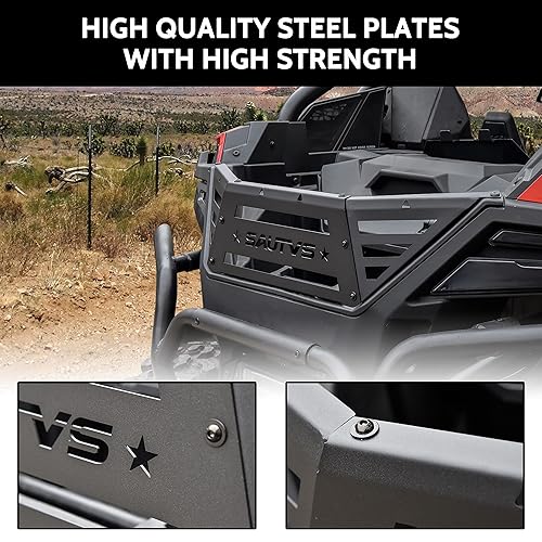Rear Cargo Bed Extender Tailgate For Polaris RZR PRO R 2022-2025, Heavy Duty - View #7