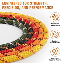 Double Braided Arborist Rigging Rope - 3/4 in X 120