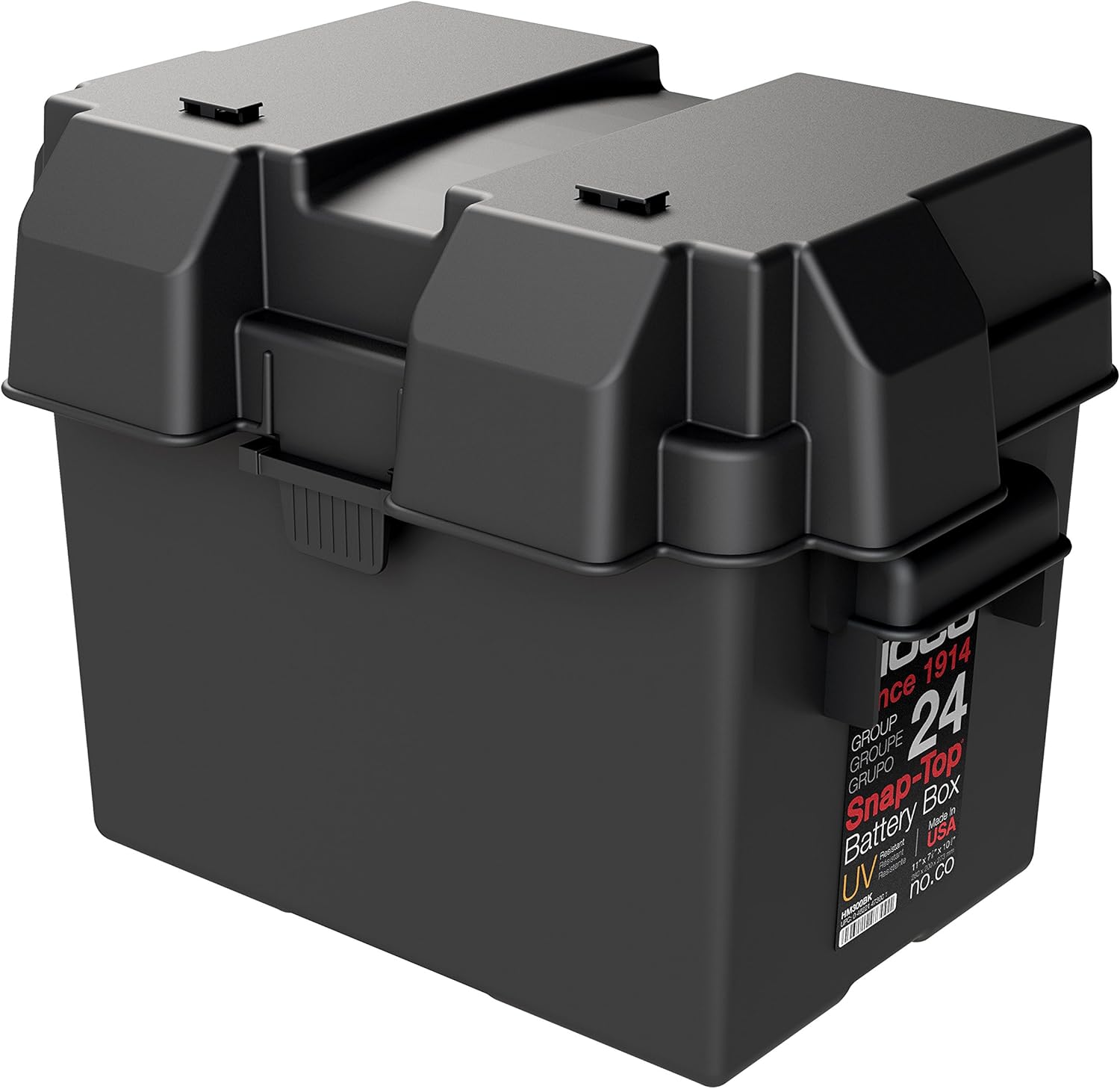 NOCO HM300BKS Group 24 Snap-Top Battery Box