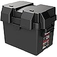NOCO Snap-Top HM300BKS Battery Box, Group 24 12V Outdoor Waterproof Battery Box for Marine, Automotive, RV, Boat, Camper and 