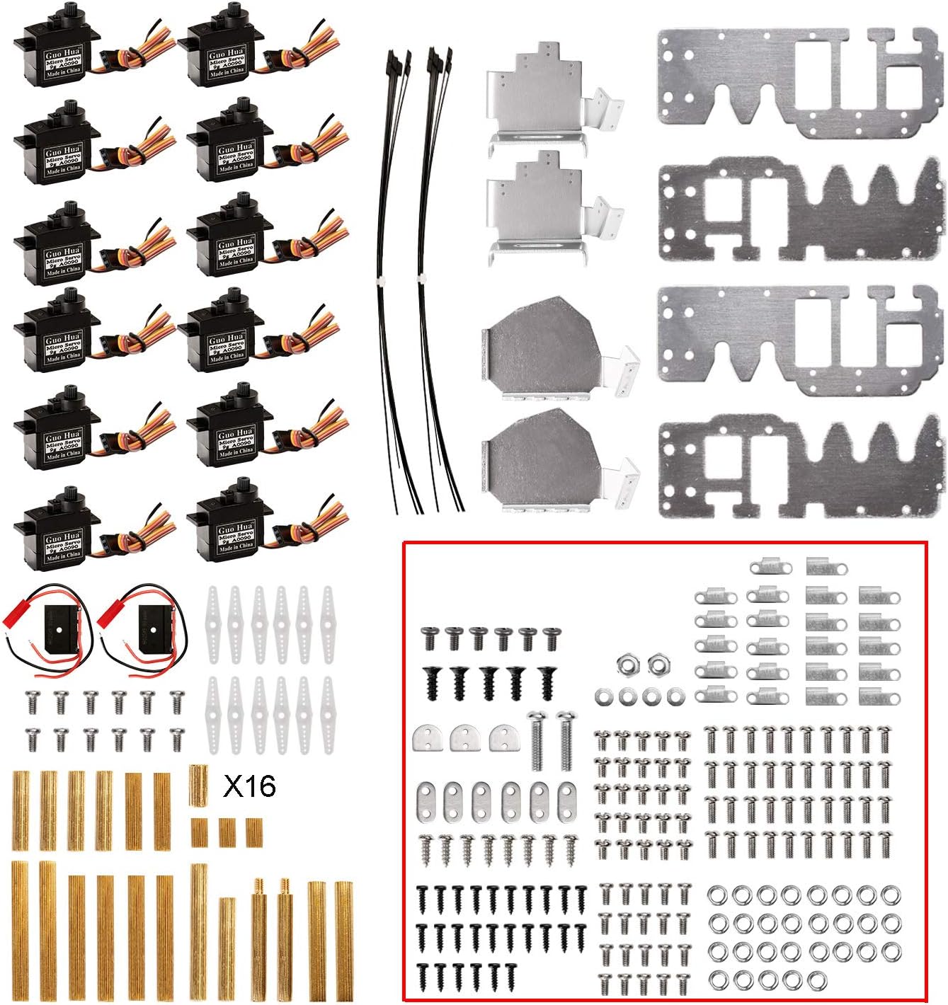 sainsmart 5 dof humanoid robotic hands
