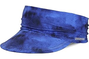 Hedwerx Fresca Self-Cooling Sun Visor Hat for Men and Women, FlexBrim, UPF +50 Sun Protection Visor
